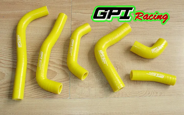 Красный для HONDA CRF450 CRF 450 02 03 04 2002 2003 2004 dirt bike Мотокросс силиконовый шланг
