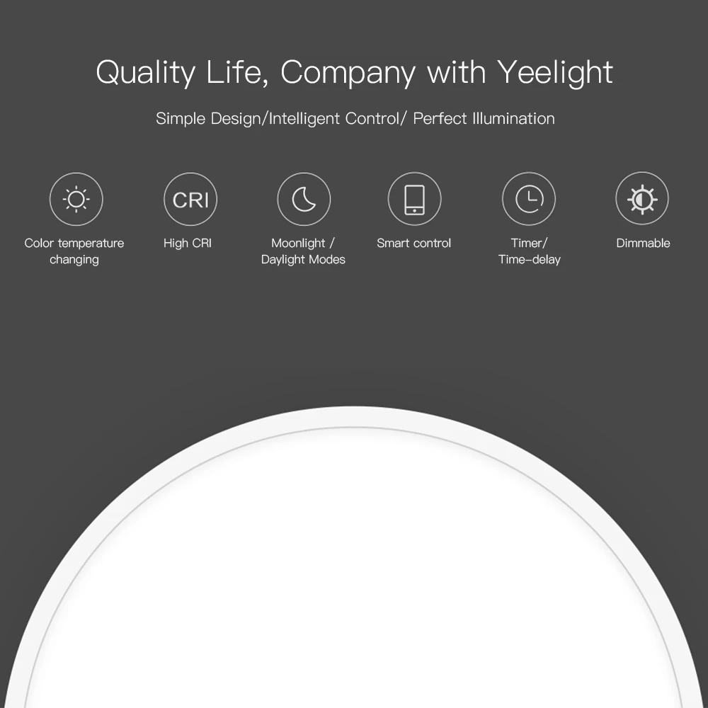 Для Xiaomi Yeelight YLXD01YL потолочный светильник 240 светодиодный Интеллектуальный потолочный светильник s для mijia wifi Phone App/BT пульт дистанционного управления