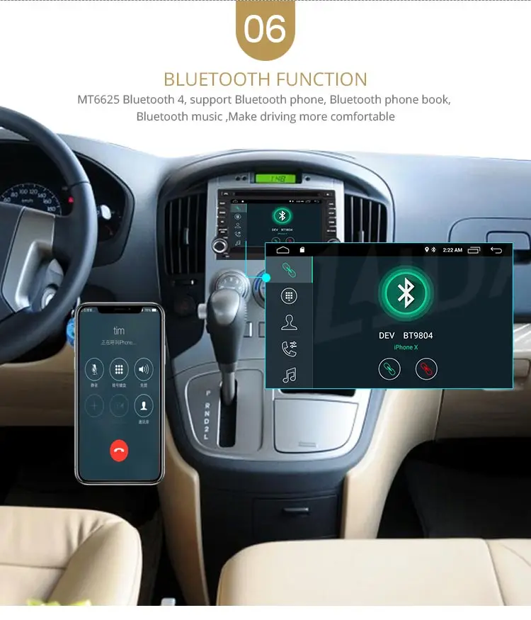 Cheap LJDA Android 9.1 Car dvd player for Hyundai H1 Grand Starex 2007-2015 Car Radio gps navigation stereo multimedia WIFI autoaudio 8