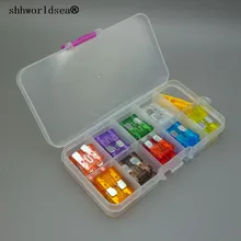 Shhworldsea 100 шт./лот смешанные автомобильных фар автомобильный флашковый предохранитель(лезвие 1A-40A), Новое поступление