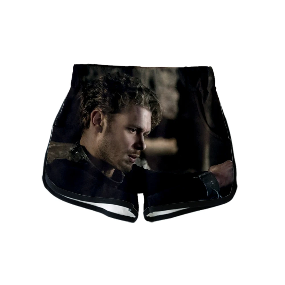 Niklaus Mikaelson 3D новая одежда принт женские повседневные сексуальные шорты Топы повседневные крутые женские летние горячие продажи k-pops шорты плюс