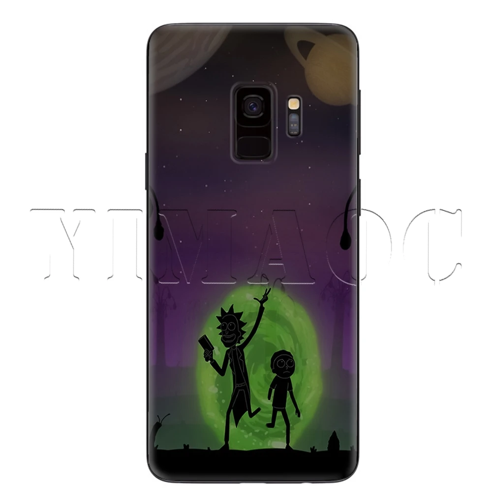 Yimaoc Рик и Морти чехол для samsung Galaxy A7 A8 A9 A10 A20 A30 A40 A50 A70 M10 M20 M30 S10e J6 плюс - Цвет: 6