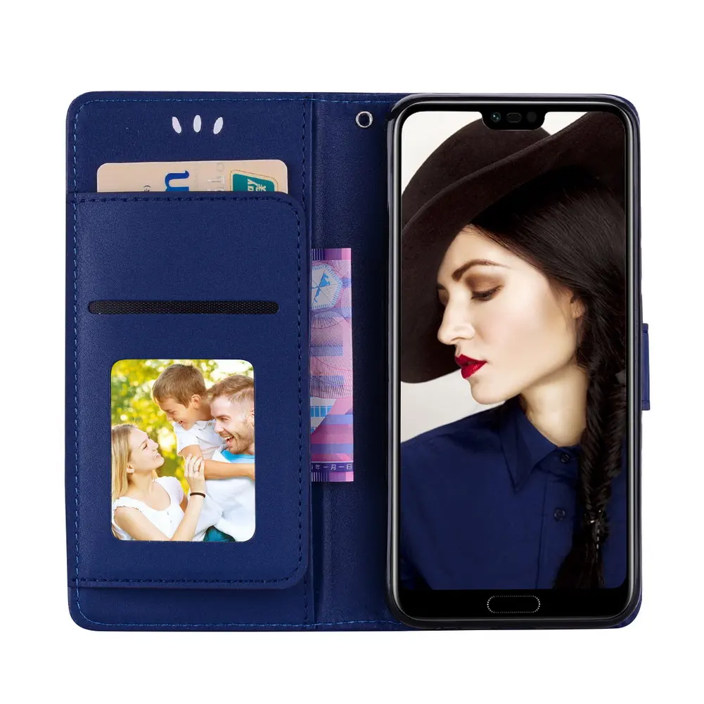Чехол Кошелек для Huawei Honor 10 Кожаные чехлы книжки Honor10 чехол книжка с