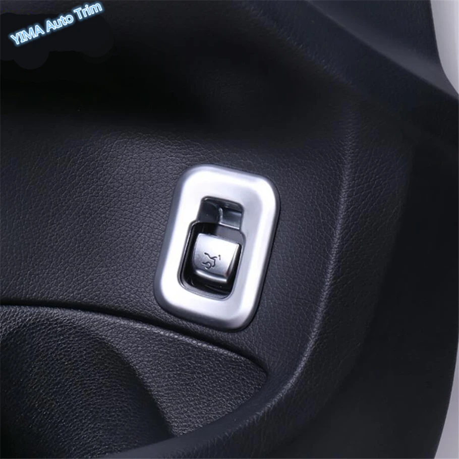 

Lapetus Auto Styling Tail Rear Trunk Door Switch Cover Trim Fit For Mercedes Benz C Class W205 2015 - 2019 Matt Carbon Fiber ABS