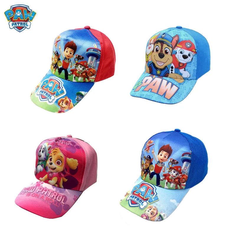 Шляпа от солнца Paw Patrol chase skye плоская кепка в стиле хип хоп детская модная игрушка