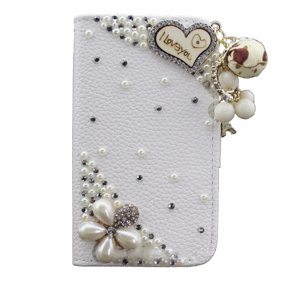 Для samsung galaxy S3 mini кошелек флип чехол для карт с подставкой со стразами стильный