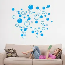 Bubbles Wall Stickers Vinyl Mural Decal Car Bathroom Kid Art Decor Shower Room 20X45CM