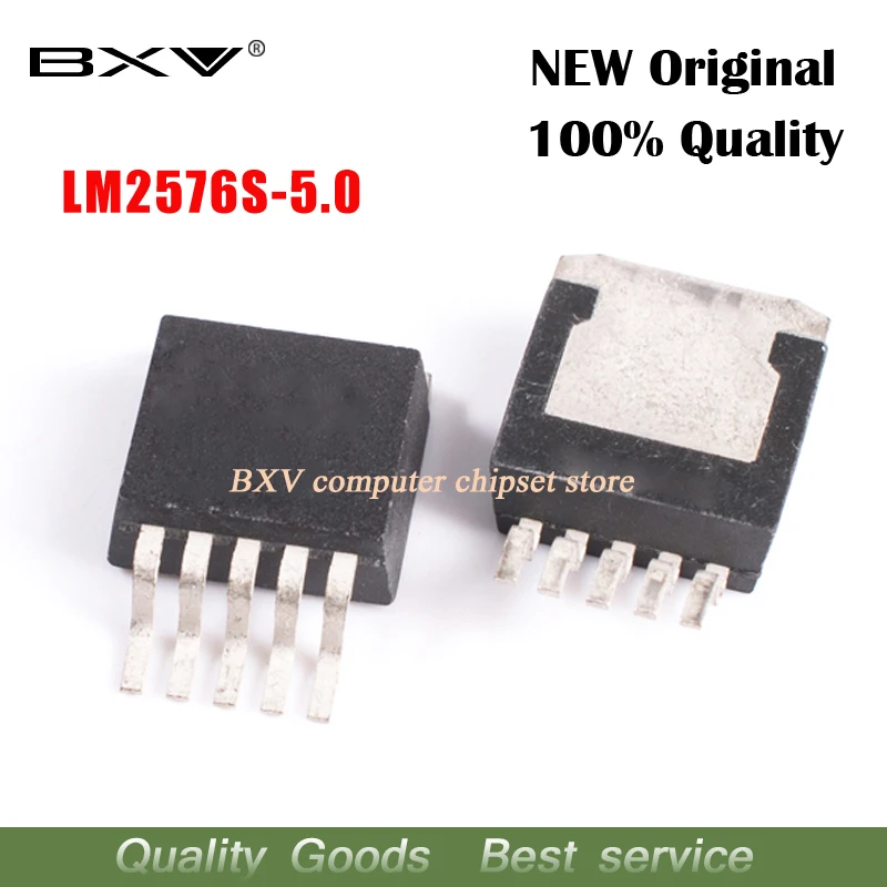 

Free shipping 10pcs/lot LM2576S-5.0 LM2576-5.0 LM2576 SMD TO-263 new original