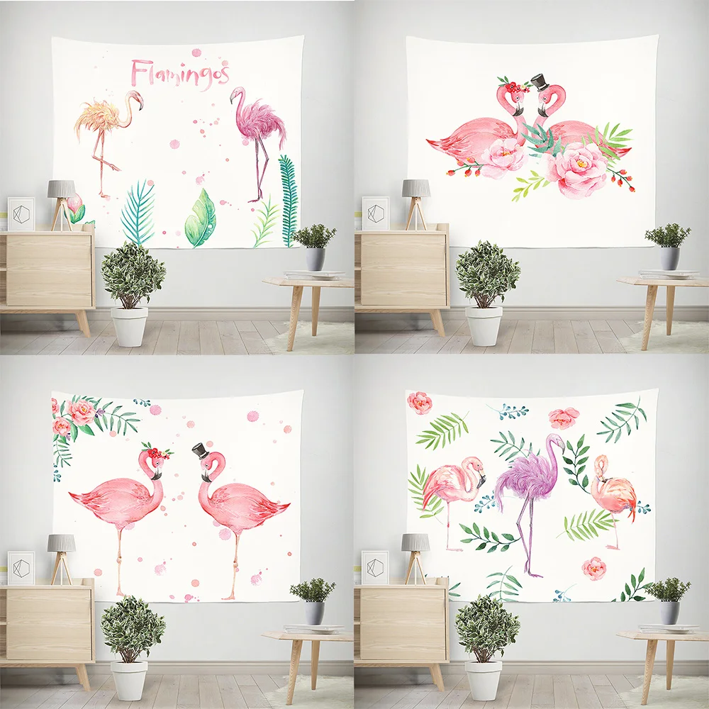 

200x150CM Photo Backdrop Wall Decoration Flamingos Theme Baby Newborn Birthday Party DIY Decoration Photography Backgrounds