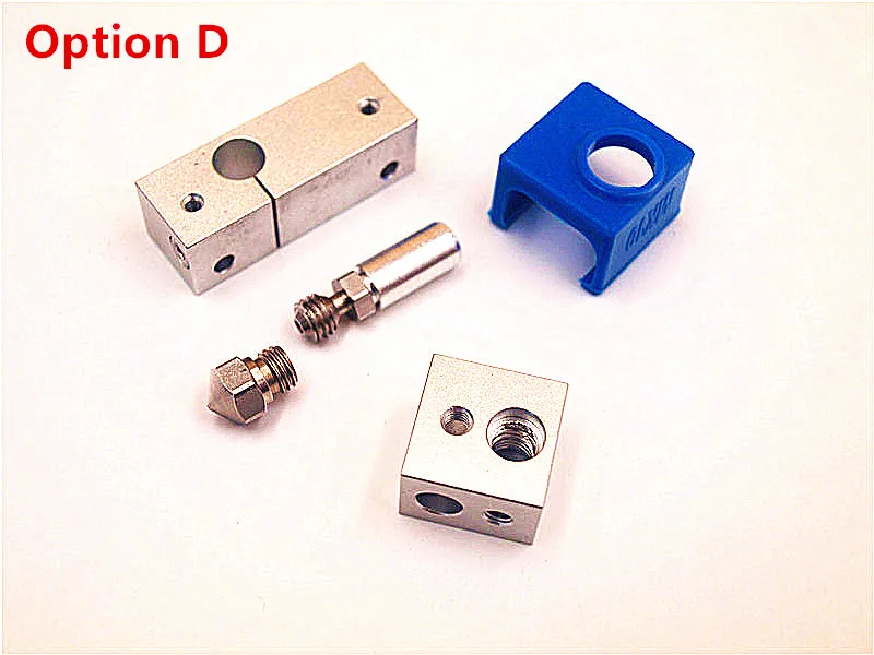 All Metal Hotend Kit de Atualização para Impressora 3d Tubo de Barreira Térmica Silicone Sock Flashforge Ctc Wanhao 175 mm Mk10 - Imagem 4