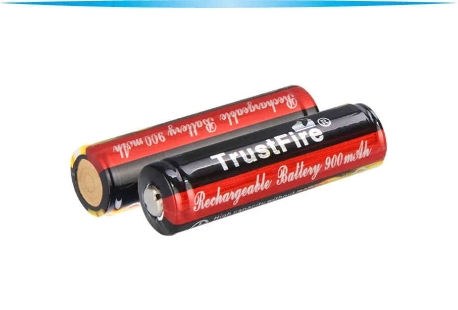 10 шт./лот TrustFire 14500 AA 900 mAh 3,7 V Защищенный Литий-ионный аккумулятор заряжаемые аккумуляторы