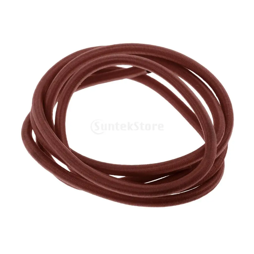  4mm Round Rubber Elastic Bungee Rope Shock Cord Tie Down Boat Trailer Anti-UV 0.5m, 1m, 2m, 300cm, 5m, 10m, 20m, 30m, 50m, 75m