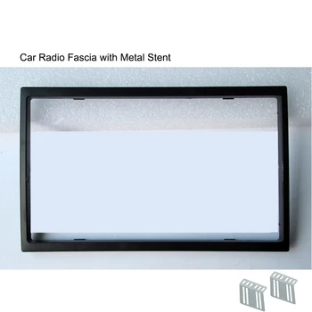 

Double Din Car Radio Fascia for Car Radio 7018B 7010B 8702 7023D 7010G 7018G Installation Trim Fascia Face Plate Panel DVD Frame