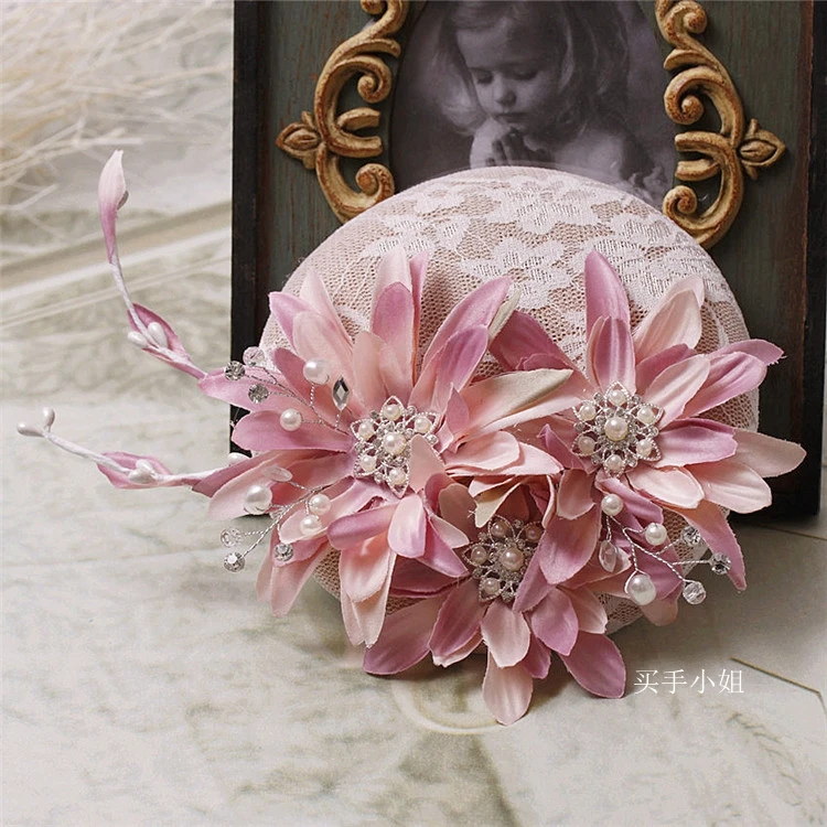 Pearl fascinator wedding Clearance
