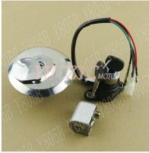 

Ignition Switch Gas Cap Seat Key Lock Set For Honda Custom CM125 1987-1999