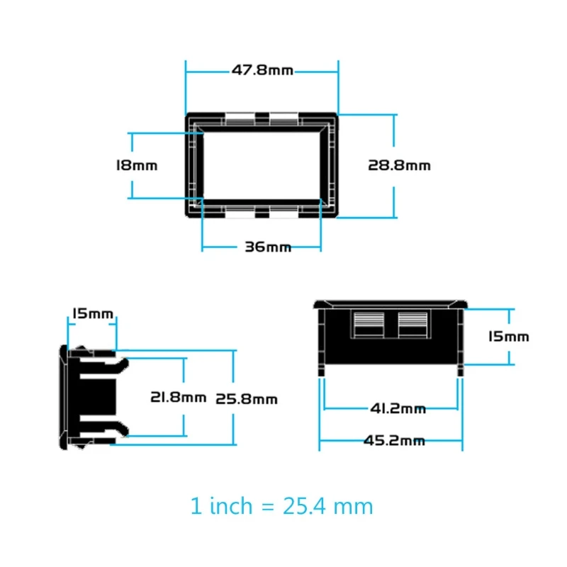 DC 0-33.000V(0-33V) Digital Voltmeter 5-digits bit High Precision Voltage Meter