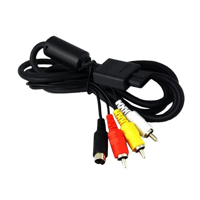

AV Composite S-Video RCA Video HD TV Cable for Nintendo 64 N64 SNES SFC NGC
