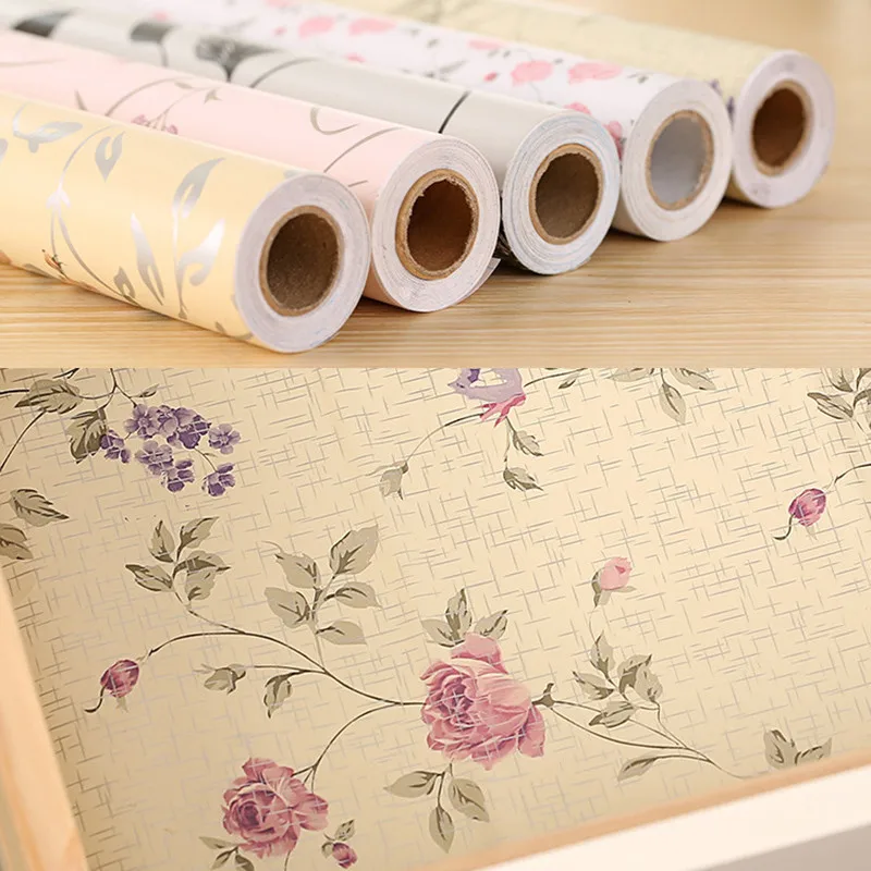 

Sales Floral Wall Sticker Self Adhesive Drawer Stickers Kitchen Stickers Wallpaper Self - Adhesive Wallpaper