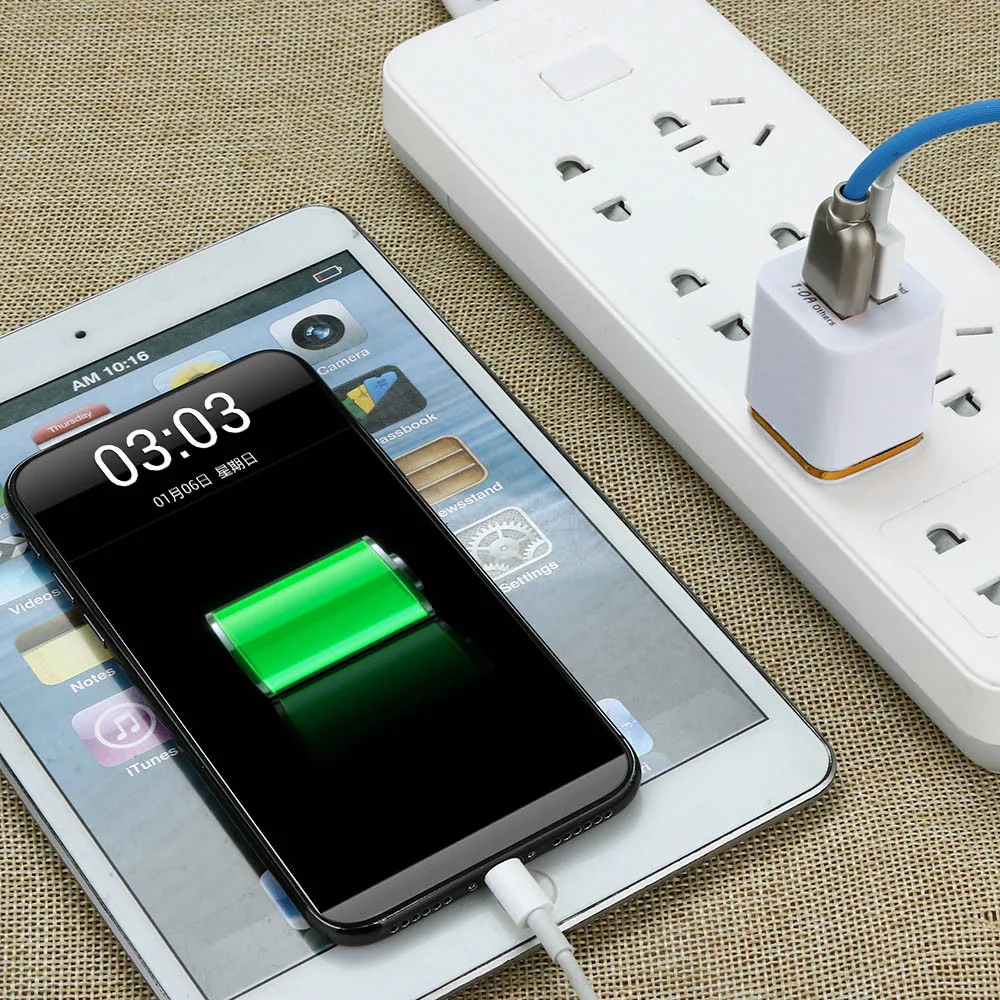 5 V/2A 2 порта USB зарядное устройство Быстрая зарядка для iPhone XS Max настенный адаптер США 2 порта зарядное устройство разъем# H10