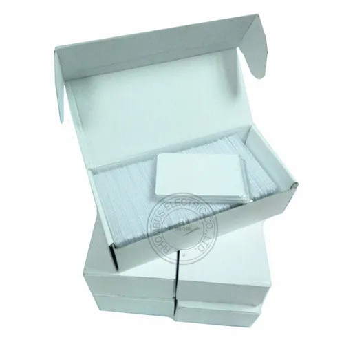 200pcs/lot 1k S50 Blank card thin pvc Card RFID 13.56MHz ISO14443A IC Smart Card Waterproof - Famidy.com