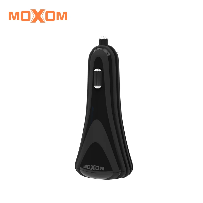 Автомобильное зарядное устройство MOXOM USB А настенное адаптер 2 порта