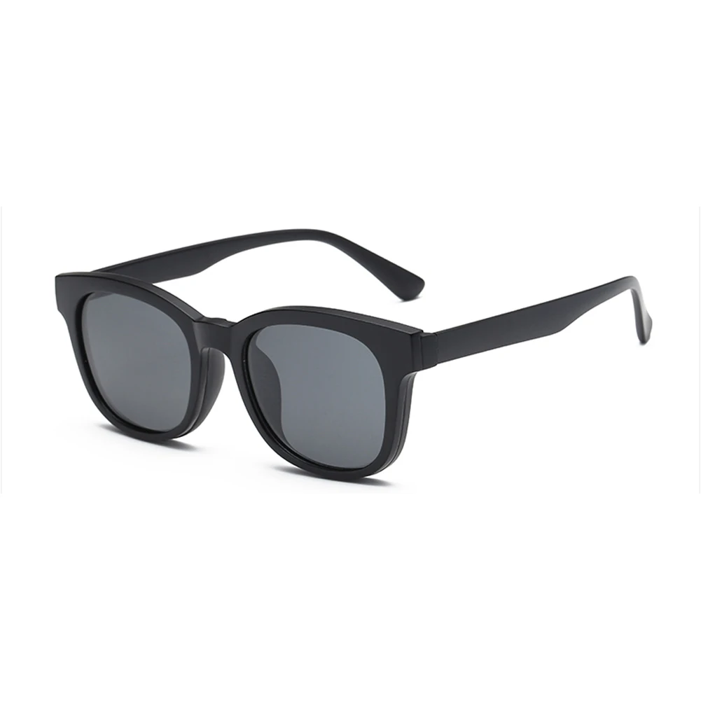 RUISIMO магнитные поляризационные солнцезащитные очки Polaroid клип зеркальные клип на солнцезащитные очки клип на очки для мужчин по рецепту Близорукость - Цвет линз: 220C7ZB C1