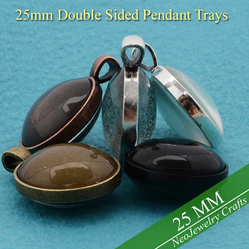 Double sided 25mm round tray 5