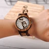 Custom LOGO Printing Your Own Photo Men Watch Unique Bamboo Wood Wristwatch Anniversary Christmas Gift For Lovers and Families 4