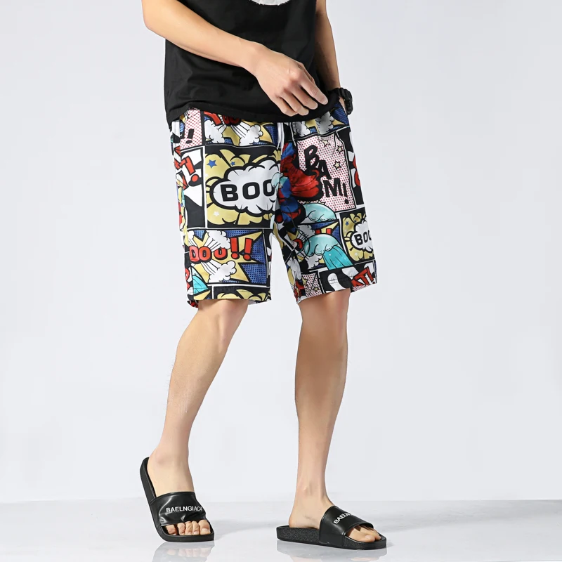 Мужские летние шорты мужские модные свободные камуфляжные шорты для отдыха мужские высококачественные хлопковые пляжные шорты больших размеров 5XL