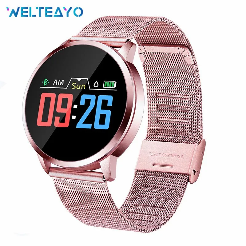 

Smart Wristband Heart Rate Blood Pressure Monitor Men Sports Bracelet Color Screen Fitness Watch for xiaomi iPhone Huawei Band