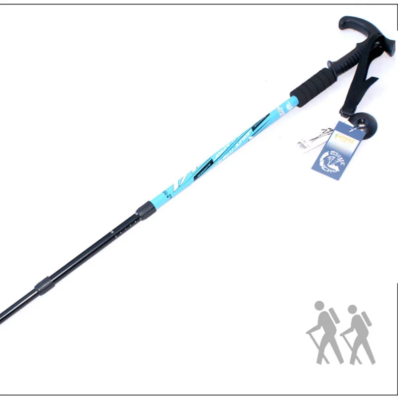 KORAMAN Hiking Walking Trekking Trail Pole Telescopic Cane