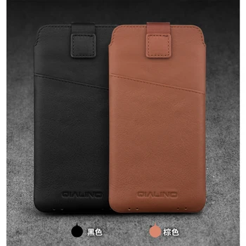 

QIALINO Luxury Bag Case for iPhone XS MAX Leather Cover for iPhoneXs Max Apple Wallet Pouch Card Slots Ultra Slim Phone Soft Bag