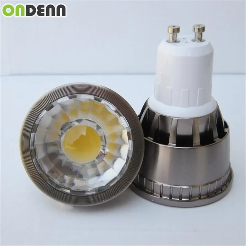 3W 5W 7W 9W COB Светодиодный прожектор AC85-265V 12VDC 2 контакта Светодиодная лампа