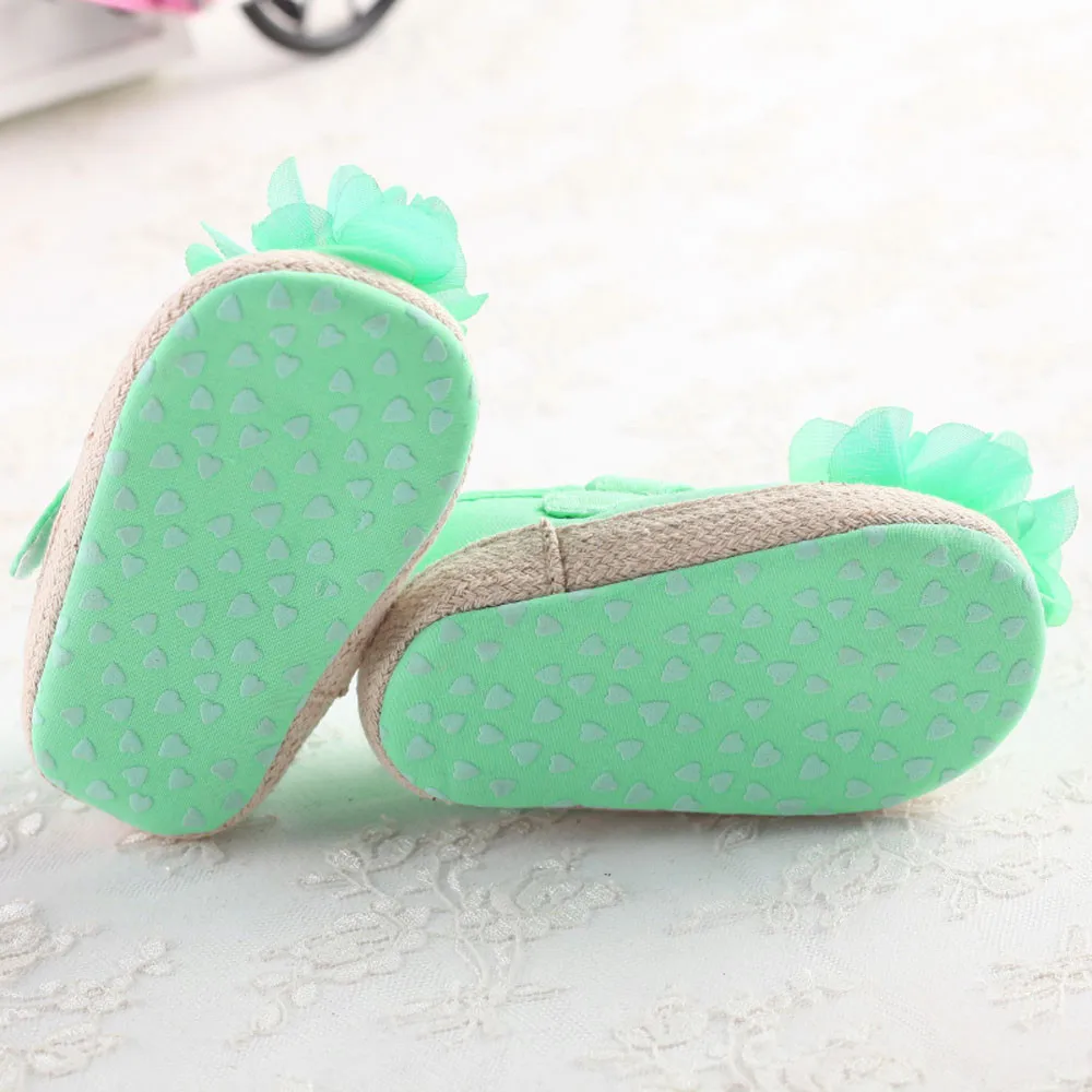 Быстрая ; коллекция года; зеленый цветок; 3 размера; Tenis infantil Menina; детская обувь на мягкой подошве для маленьких девочек; детская обувь для новорожденных