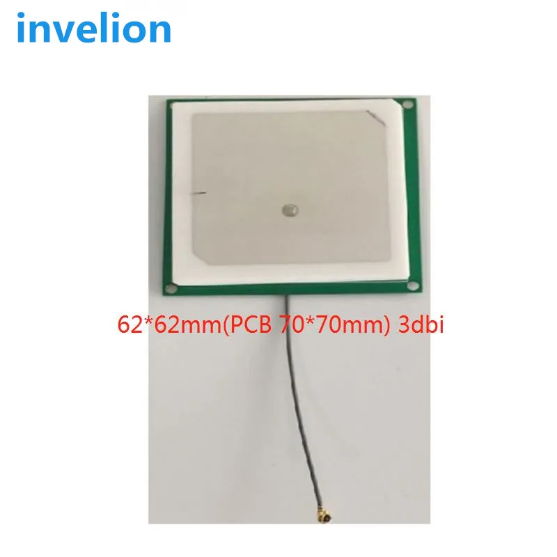 3dbi 915 МГц RHCP керамика rfid ридер антенна 60*60 мм пассивный 865-868 небольшой uhf ipex/sma