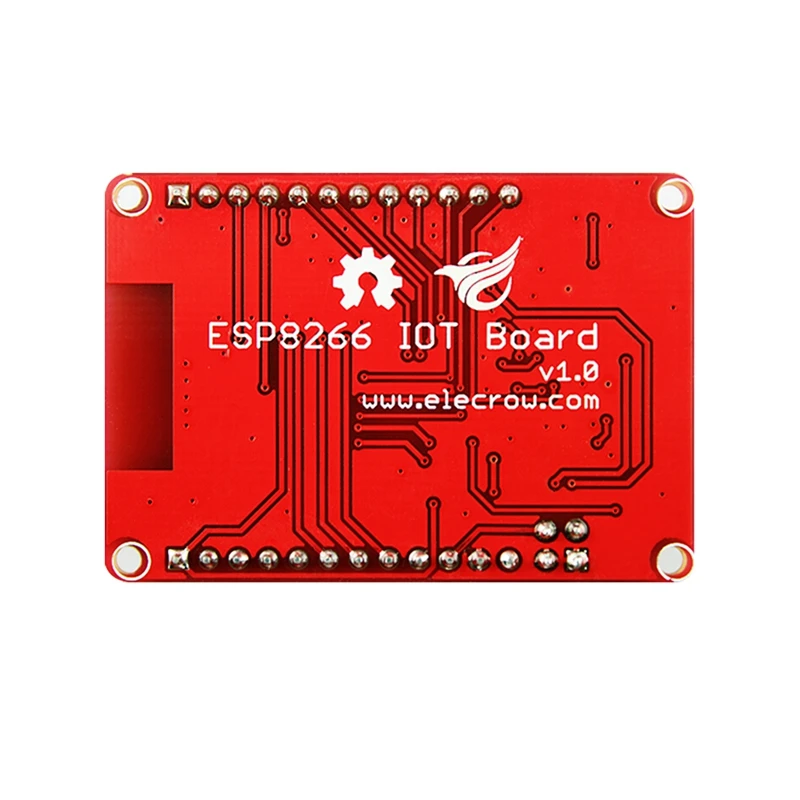 Макетная плата Elecrow ESP8266 IOT Wi Fi модуль встроенная зарядка USB аккумулятора 3 В Esp WiFi