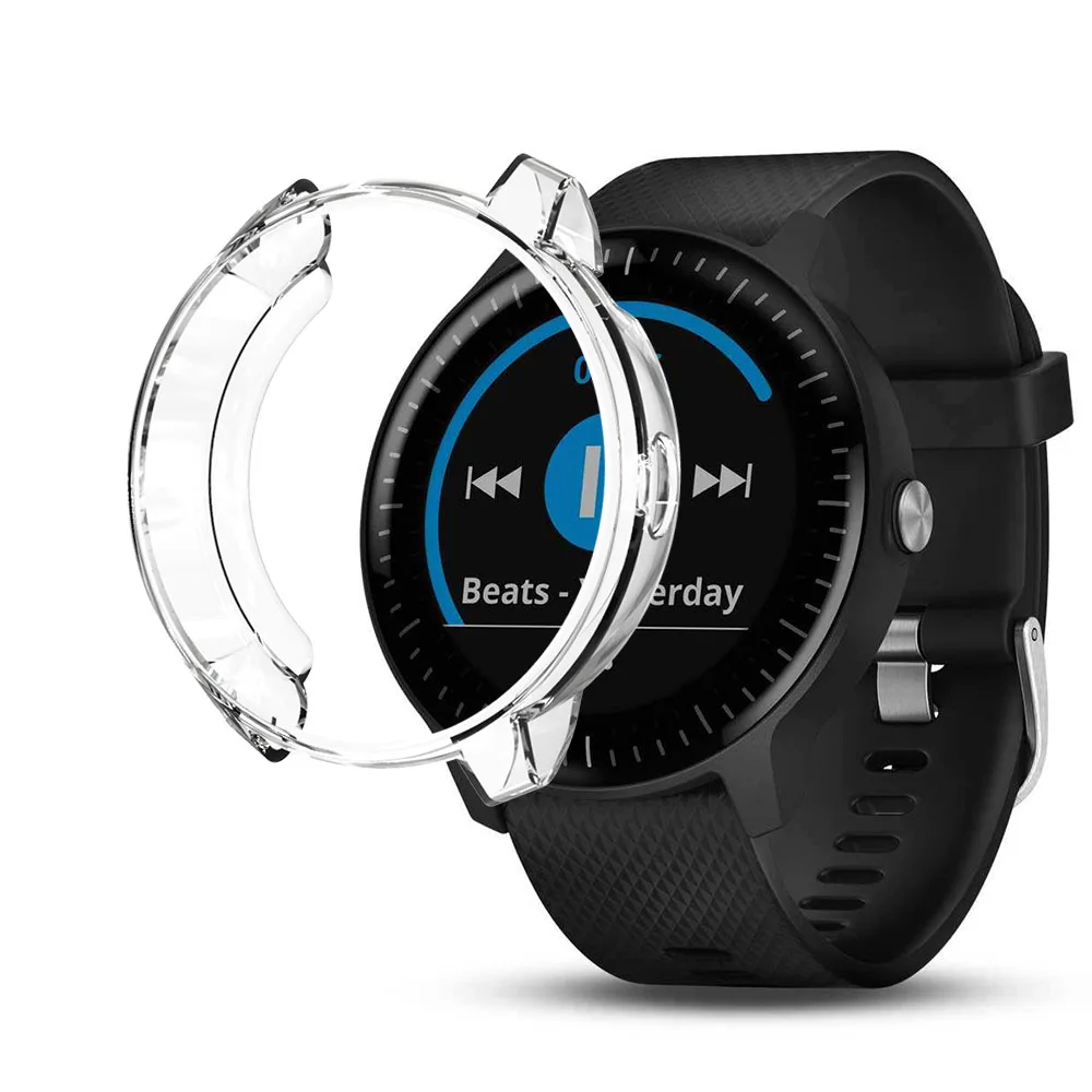 Чехол для смарт часов для смарт-часов Garmin vivoactive 3 полный защитный TPU чехол для Garmin vivoactive3 Экран протектор для vivoactive 3