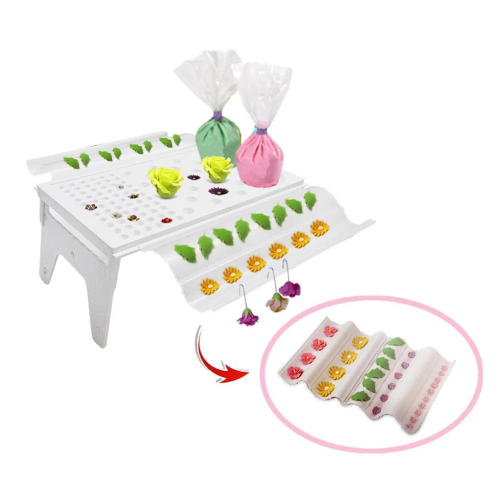 

Space-saving Multi-level Detachable Gum Paste Fondant Flower Drying Rack Air Dry Stand Cake Decorating Supplies Baking Tools