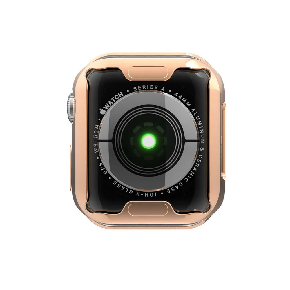 Мягкий чехол из ТПУ с защитой от царапин протектор для часов Apple Watch Series 5 4 3 2 1