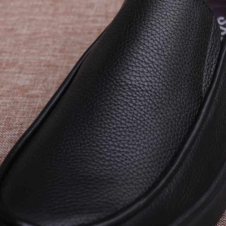Monstceler бренд Мужские туфли из натуральной кожи британский стиль мокасины для досуга туфли мягкая подошва износостойкая удобная обувь