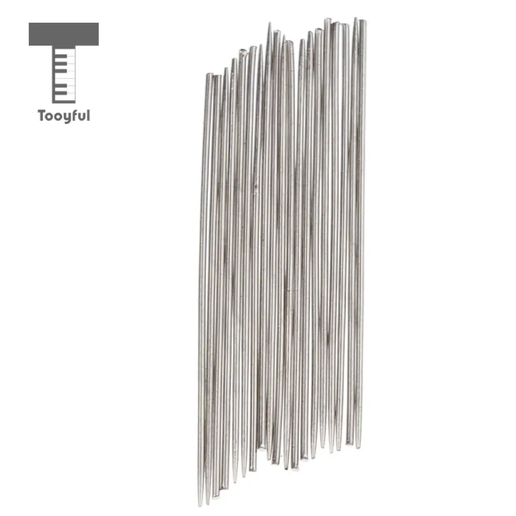 Tooyful 20x Saxophone Flat Springs Tool Woodwind Instrument Reed Needle Repair Tool
