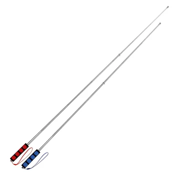 

Telescopic Flagpoles Portable Staff Lightweight Stainless Steel with Anti-slip Grip for Tour Guides B2Cshop