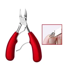 1 шт. из нержавеющей стали вросшие ножницы для ногтей Ножницы для подиатрии Педикюр Кусачки маникюрные щипцы для коррекции ногтей