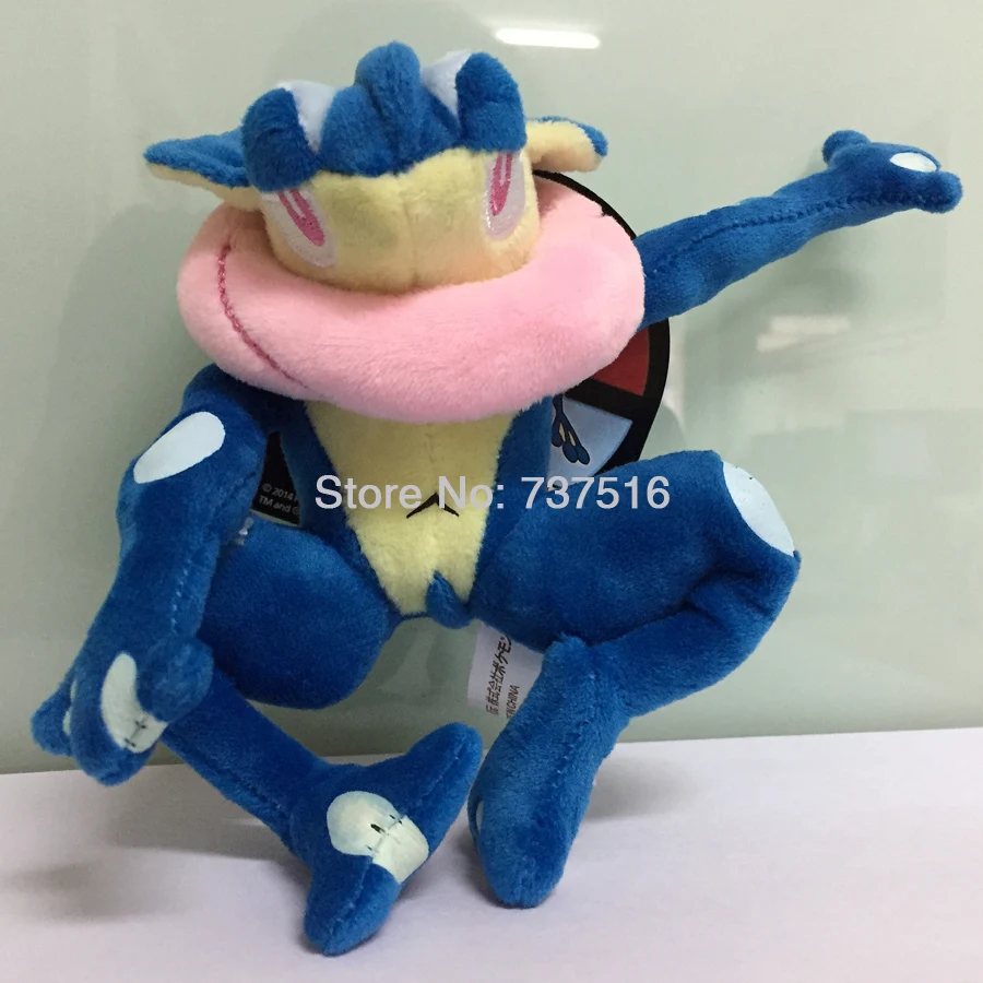 Новое поступление 12 ''и 5 5'' Синий плюш Greninja/Gekoga мягкая кукла с животными