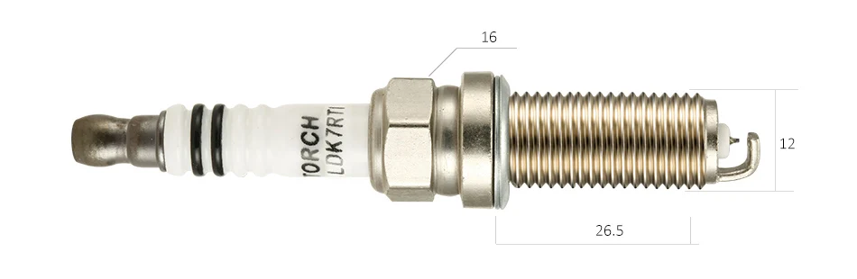 4 упаковки/6 пакетов Китай фонарь свечи зажигания YR7DC/DCPR7E/IXU22/RA8MCX4/DK7RTC