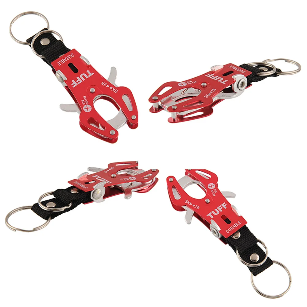 

1Pc Fashion Delicate Climb Hook Carabiner Clip Lock Keyring Keychain Key Ring Chain Multicolor Durable Hot Selling