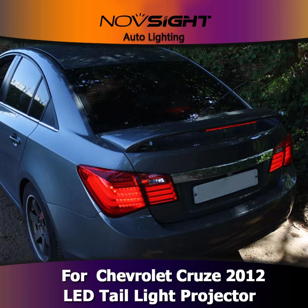 NOVSIGHT светодиодный прожектор, головной светильник DRL, противотуманный светильник, задний светильник DRL, сигнал поворота, противотуманная Тормозная лампа, подходит для Chevrolet Cruze 2012