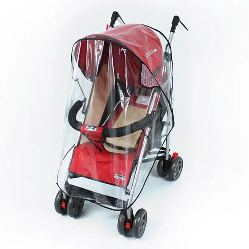 

Baby Waterproof Stroller Raincover Universal Carriages Cart Dust Rain Cover Pushchairs Raincoat Windshield Stroller Accessories