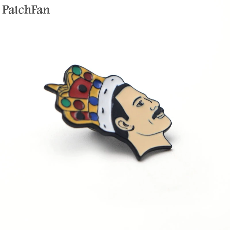 A0658 Patchfan певица Меркьюри металлические цинковые шпильки гордость значки para