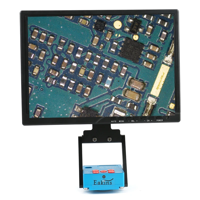 

30MP 21MP 1080P 60FPS 2K TF Video Recorder FHD HDMI C Mount Lens Industrial Video Microscope Camera + 10.1" HD IPS LCD Monitor